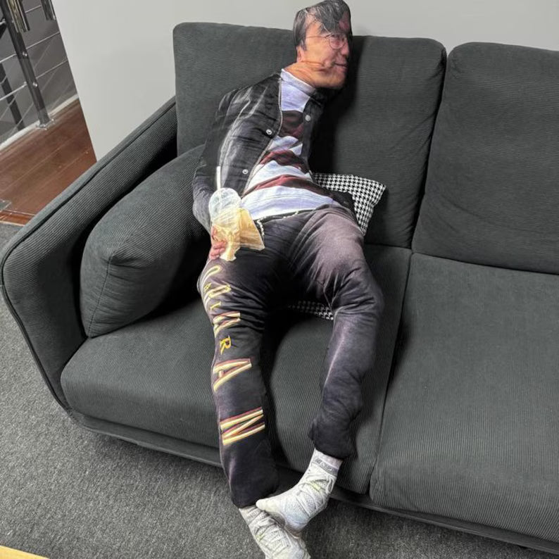 Almohada de Cara Fea Personalizada – Cojín de Broma con Foto 3D