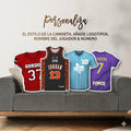 Cojín de Jersey Deportivo Personalizado – Edición Especial para Equipos por ALV Regalos Originales