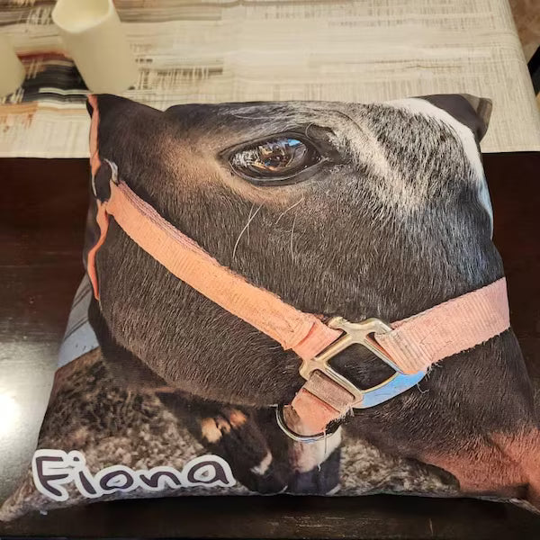 Almohada personalizada con dos fotos, funda de cojín con foto de doble cara personalizada, cojines decorativos