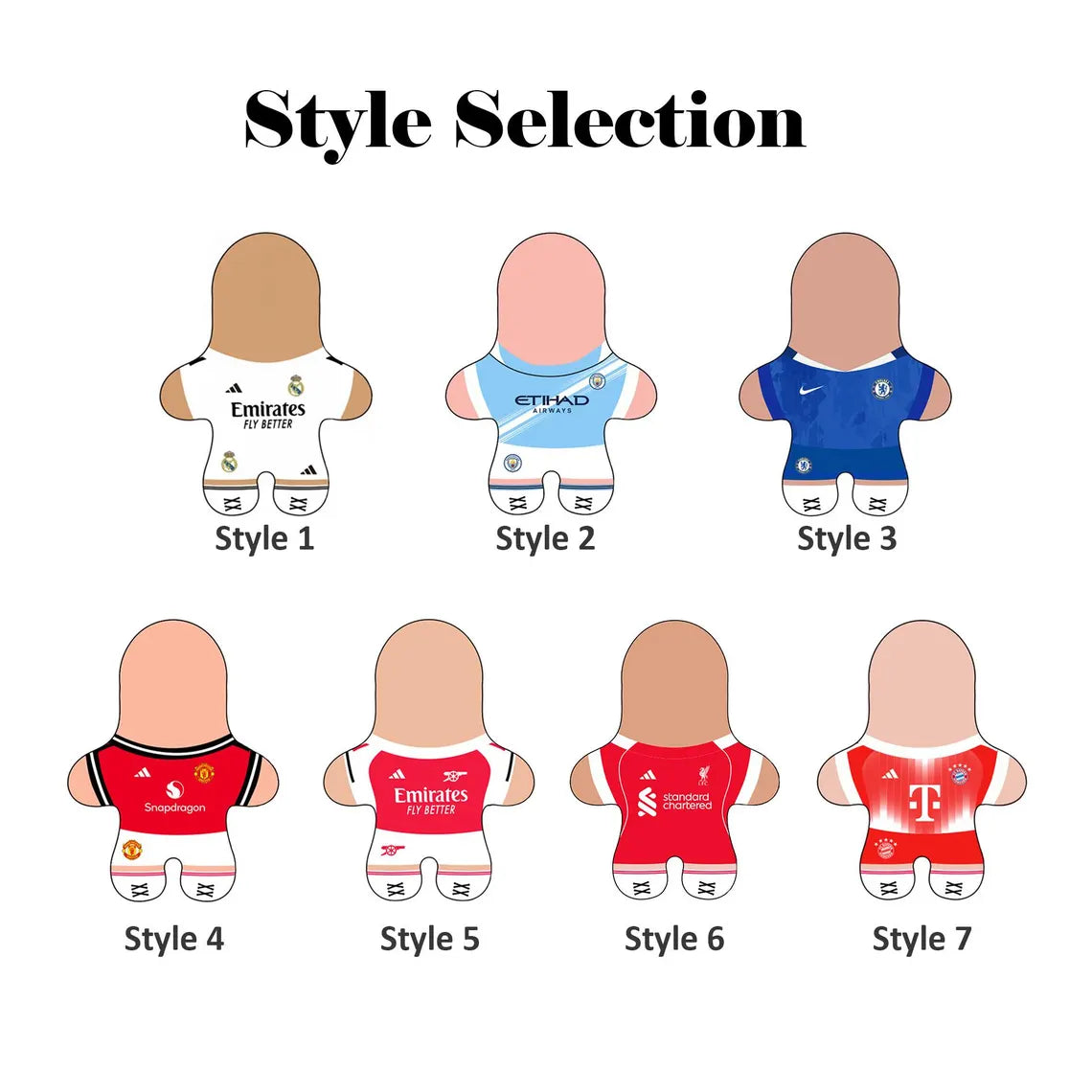 Almohada de Fútbol Personalizada – Cojín de Broma 3D con Jersey de tu Equipo