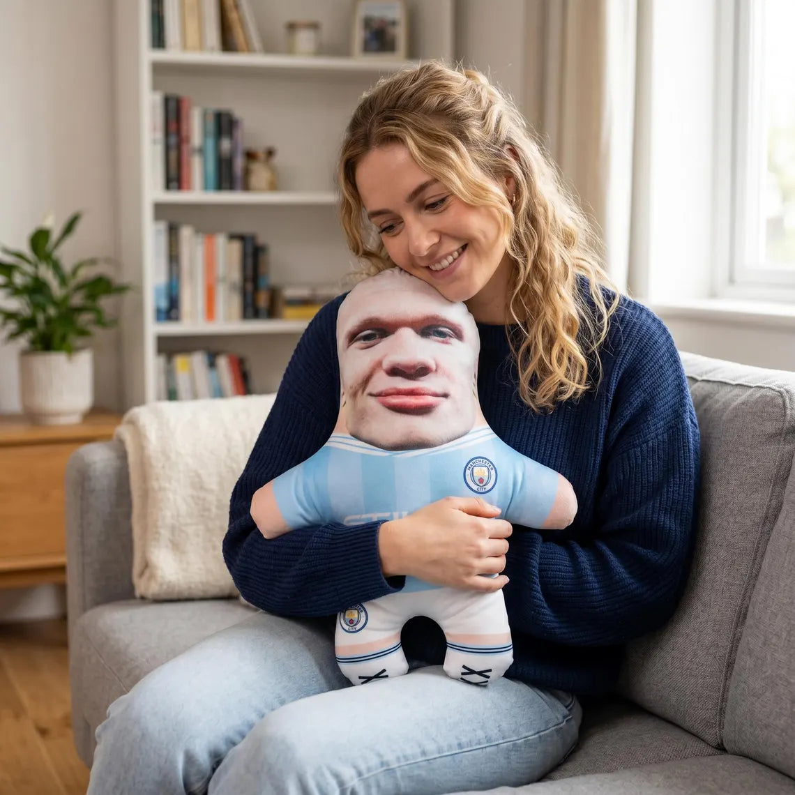 Almohada de Fútbol Personalizada – Cojín de Broma 3D con Jersey de tu Equipo