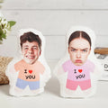 Almohada de Cara Fea Humanoide – Cojín de Broma 3D con Cuerpo Personalizado